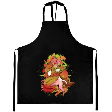 Discover Japanese Samurai Cat Aprons