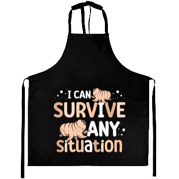 Discover I Can Survive Any Situation Science Tardigrade Aprons
