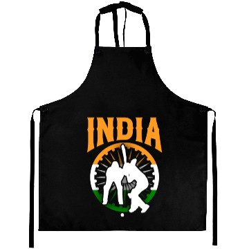 Discover India Cricket Player Aprons