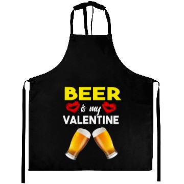 Discover beer Is My valentines Aprons