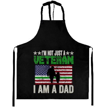 Discover I'm Not Just a Veteran I am a Dad Aprons