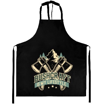 Discover Bushcraft Is My Lifestyle Aprons