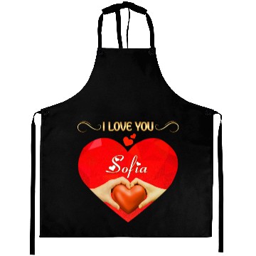 Discover I love you Sofia Aprons