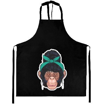 Discover monkey hair style Aprons