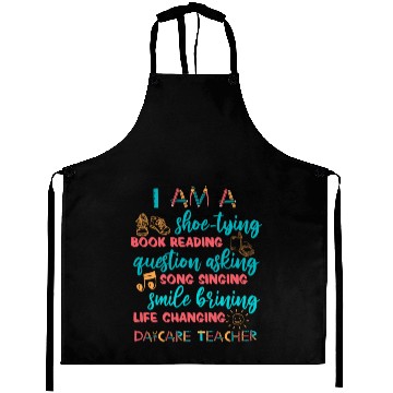 Discover Childcare Kindergarten Preschool Daycare Teacher Aprons