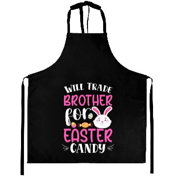 Discover Will Trade Brother for Easter Candy Eggs Kids Boys Aprons