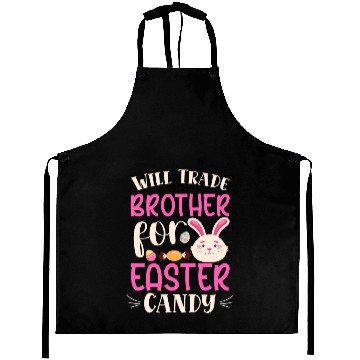 Discover Will Trade Brother for Easter Candy Eggs Kids Boys Aprons