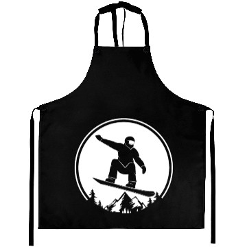 Discover Snowboarding Snowboarder Snowboard Aprons