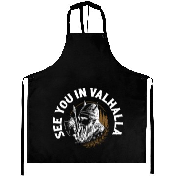 Discover See You In Valhalla Viking Norse Aprons