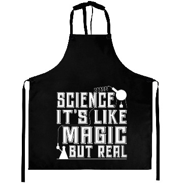 Discover SCIENCE Magic Nerd Geek Teacher Student Gift Ideas Aprons