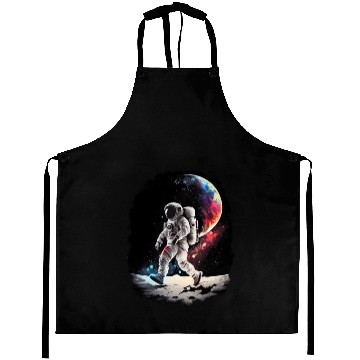 Discover Astronaut Cosmonaut Sci-Fi character Aprons