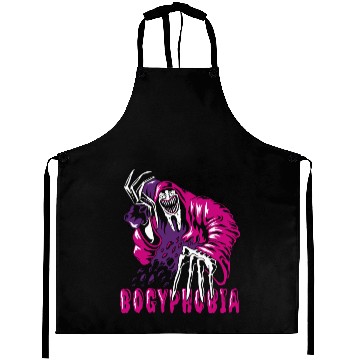 Discover Bogyphobia scary creature Bogyphobia scary creatur Aprons