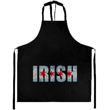 Discover Chicago Irish Flag Chirish St Patricks Day Aprons