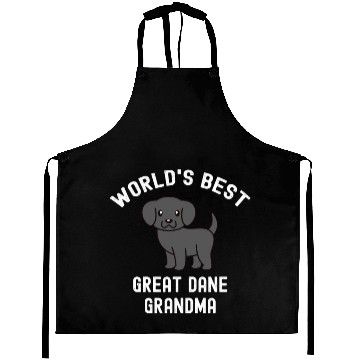 Discover World's Best Great Dane Grandma Aprons