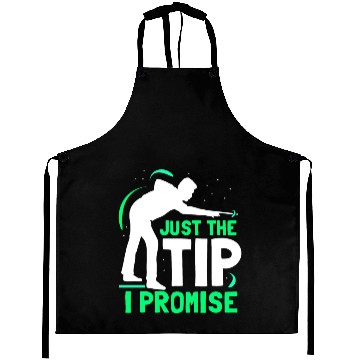 Discover Just The Tip I Promise Billard Pool Billiard Aprons