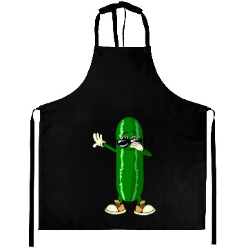Discover Dancing, Dabbing, I Love Pickles Aprons
