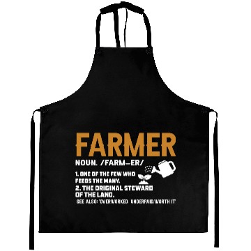 Discover Farming Tractor Farmer Agriculture Appreciation Aprons