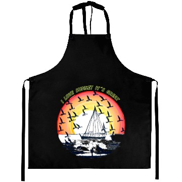 Discover I LOVE SUNSET IT S GREAT Aprons