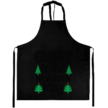 Discover GLORY TO THE NEWBORN KING Aprons
