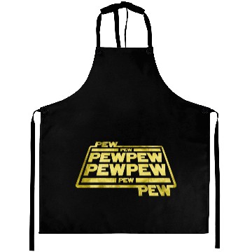 Discover Pew Pew Pew Aprons