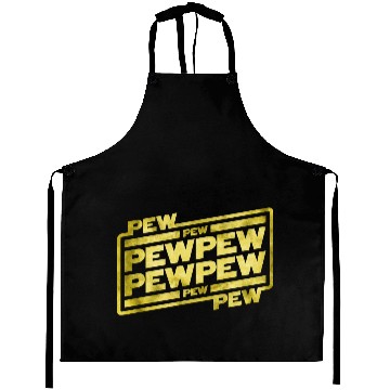 Discover Pew Pew Pew Aprons