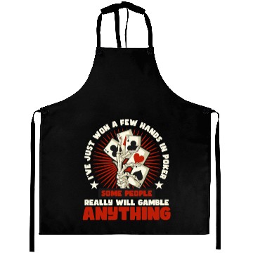 Discover Poker Casino Poker Player Gambling Roulette Gift Aprons
