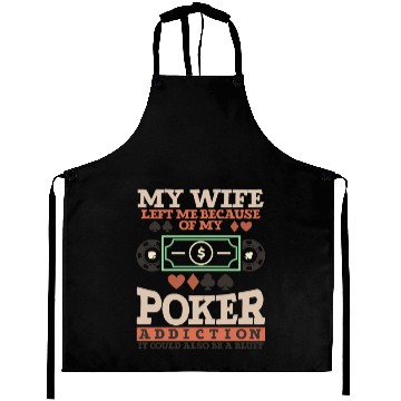 Discover Poker Casino Poker Player Gambling Roulette Gift Aprons