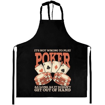 Discover Poker Casino Poker Player Gambling Roulette Aprons