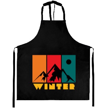 Discover mountain in winter Aprons
