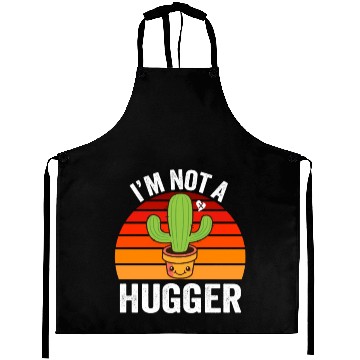 Discover I Am Not A Hugger Aprons