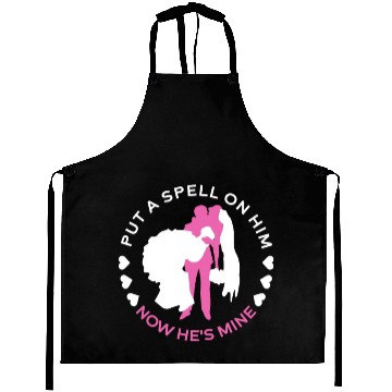 Discover Put A Spell On Him Now He's Mine - Bride Aprons