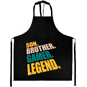 Discover son brother gamer legend Aprons