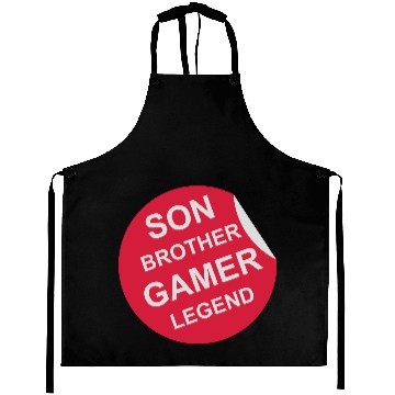Discover son brother gamer legend Aprons