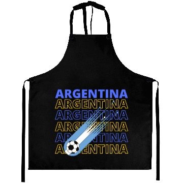 Discover Argentina Wold Soccer Vintage Aprons