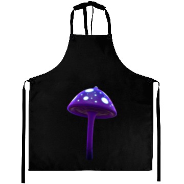 Discover Magic Purple Mushroom Aprons