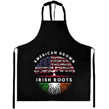 Discover Usa Pride Irish Roots Ireland Aprons