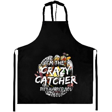 Discover Funny Baseball Catcher Softball Player Game day Aprons
