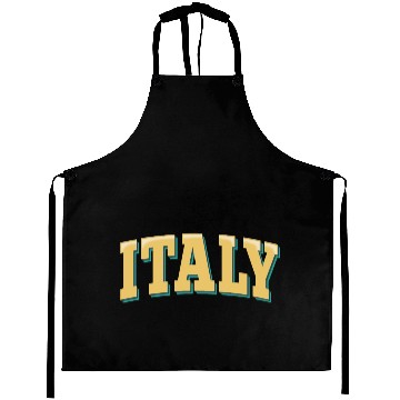 Discover Italy - Italy lettering Aprons