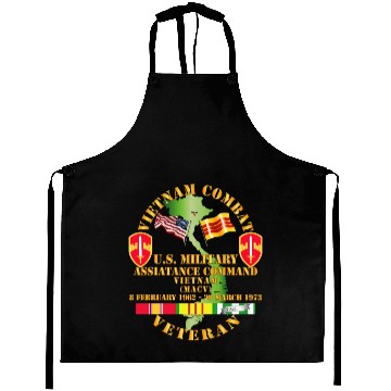 Discover Army Vietnam Combat Veteran US Military Asst Cmd V Aprons