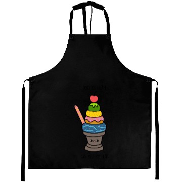 Discover Only ice cream can melt my heart Aprons
