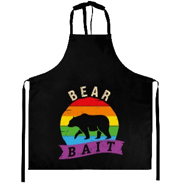 Discover Gay Bear Bait Pride - Subgroup LGBTQ Community Aprons