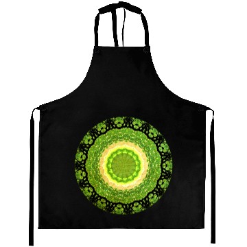 Discover Green Yellow Sun Aprons