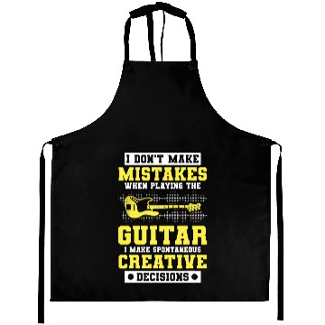 Discover I Don't Make Mistakes When Playing The Guitar, Gui Aprons