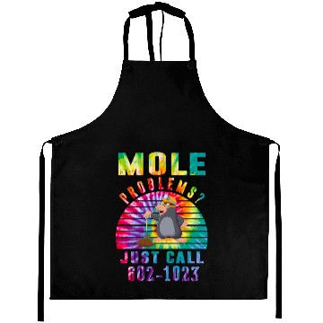 Discover Vintage Mole Day Mole Problems Just Call Aprons