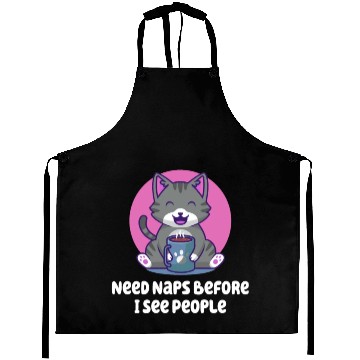 Discover Need Naps Before I See People Introvert Nerd Antis Aprons