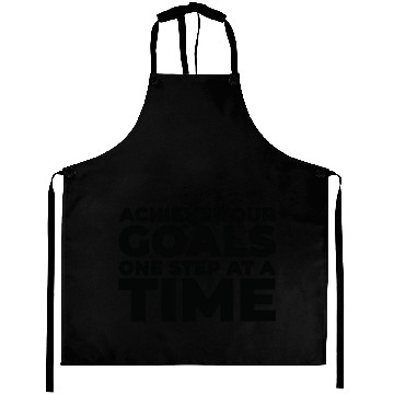 Discover Goal Typography Life Quotes Positive Message Aprons