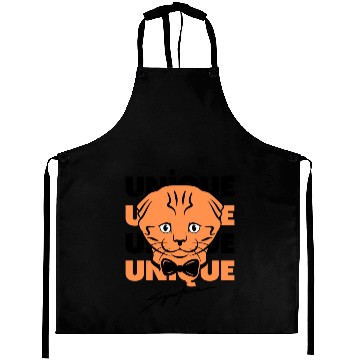 Discover Black and Brown Cute Unique Aprons
