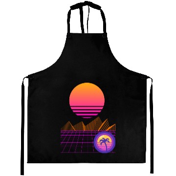 Discover Synthwave Mountain Aprons
