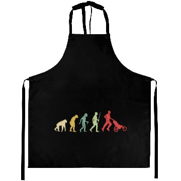 Discover Father Running With Baby Carriage Evolution Aprons