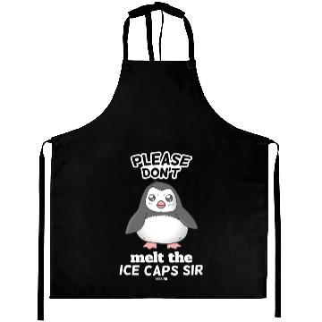 Discover Penguin on the south pole nature conservation Aprons